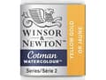 Miniatyrbilde 3 av 3: Cotman watercolour 1/2 pan Yellow gold 088