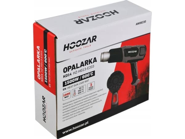 HOOZAR 1500W varmepistol