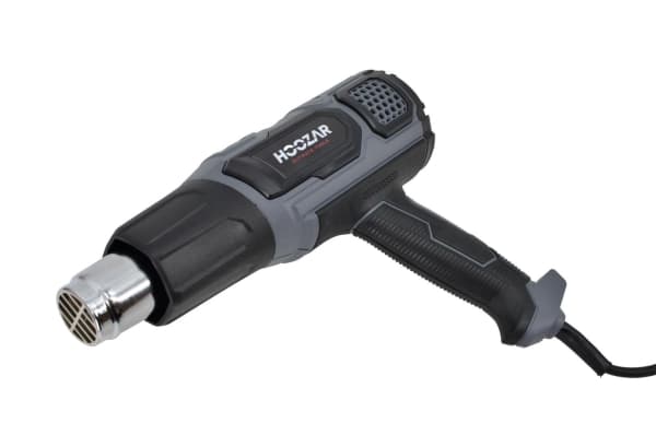 HOOZAR 2000W VARMEBRENNER MED JUSTERING OG TILBEHØR LCD-DISPLAY