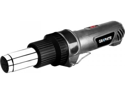 Brenner grafittbrenner (brenner 2000W, temperaturområde: I: 350C, II: 550C, rett håndtak)
