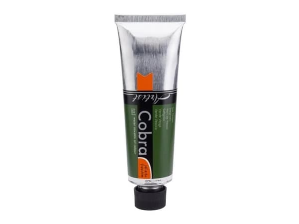 Cobra Artist Water-Mixable Oil Colour Tube Sap Green 623