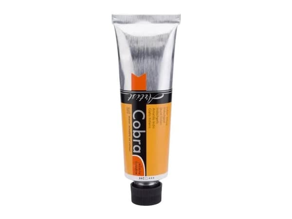 Cobra Artist Water-Mixable Oil Colour Tube Indian Yellow 244