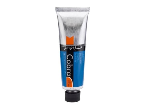 Cobra Artist Water-Mixable Oil Colour Tube Cerulean Blue 534