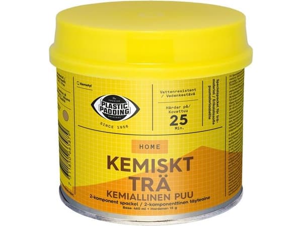 Plastic Padding kemisk træ lysbrun 460 ml. - 1886766