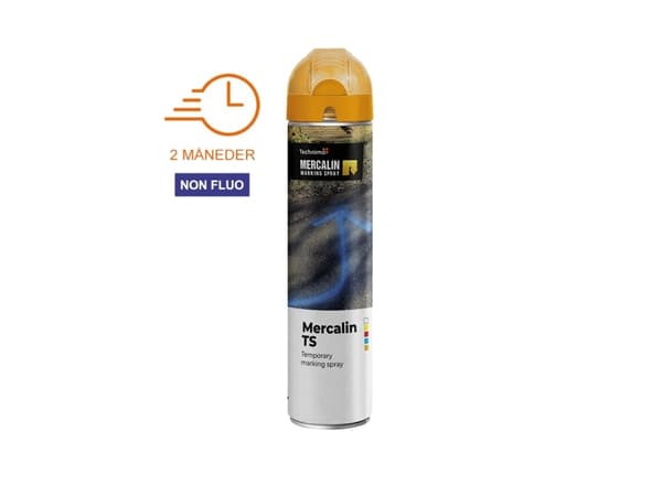 MERCALIN mærkespray TS 600 ml. ORANGE - 2313651