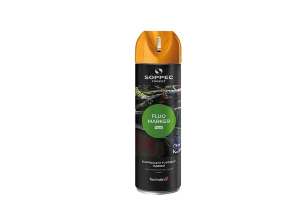 SOPPEC tuotemerkin suihke FOREST FLUO 500 ml. ORANSSI - 1810086
