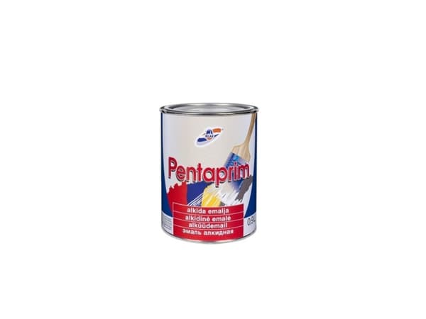Rilak Alkyd Enamel Paint Pentaprim Orange 0.9L