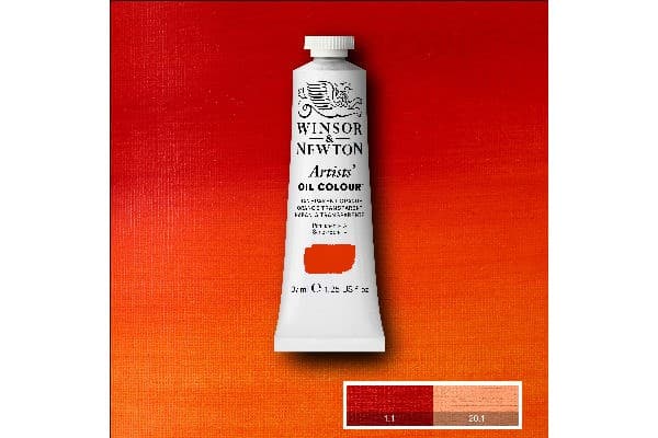 Artists Oil Col 37ml transparent orange 650