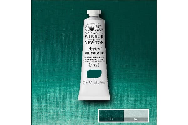 Artists Oil Col 37ml mineral green deep 412