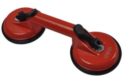 Sprehn glasløfter max. 100kg - m/glat overflade, alu 2 sugekop 4''