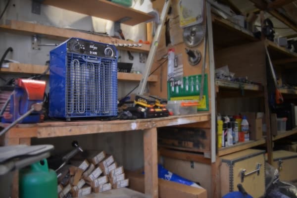 Varmeblæser, 9 kW/400 V