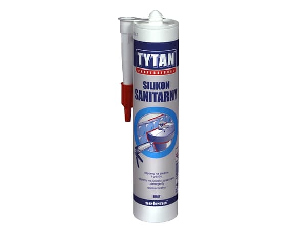 Tytan Sanitær silikon TYTAN brun 310ml
