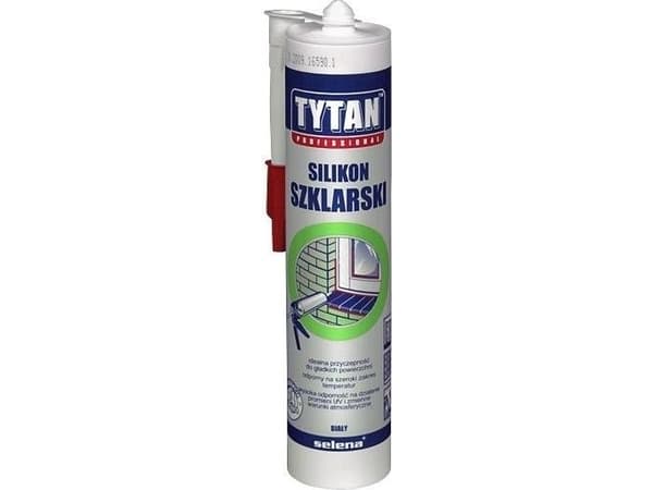 Titanium GLASS AND AQUARIUM SILICONE TITANIUM 280ML BLACK