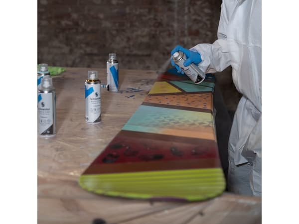 Schneider Schreibgeräte Paint-It 030 Supreme DIY Spray, 200 ml, Sølv, Matte, Sprayboks