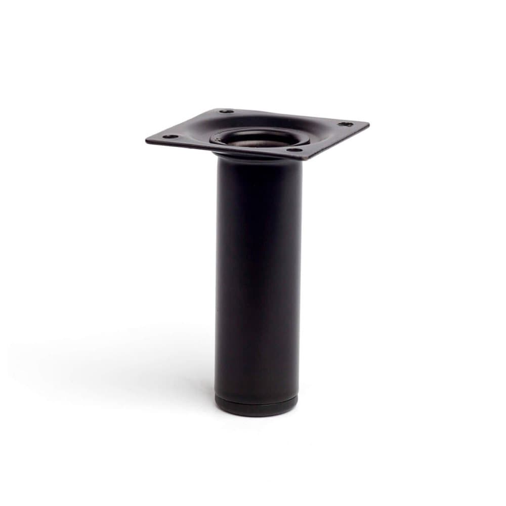 Fötter Rei 401g Cylindrisk Svart Stål Modern (Ø 3 x 10 cm)