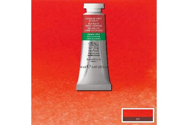 Prof Water Colour 14ml cadminum-free, scarlet