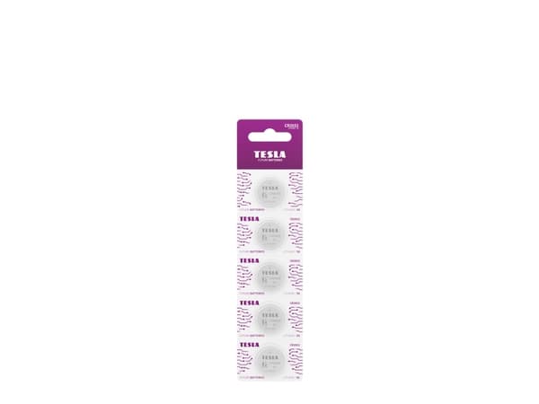 TESLA batteri CR2032 litium 5-pak - 2293111