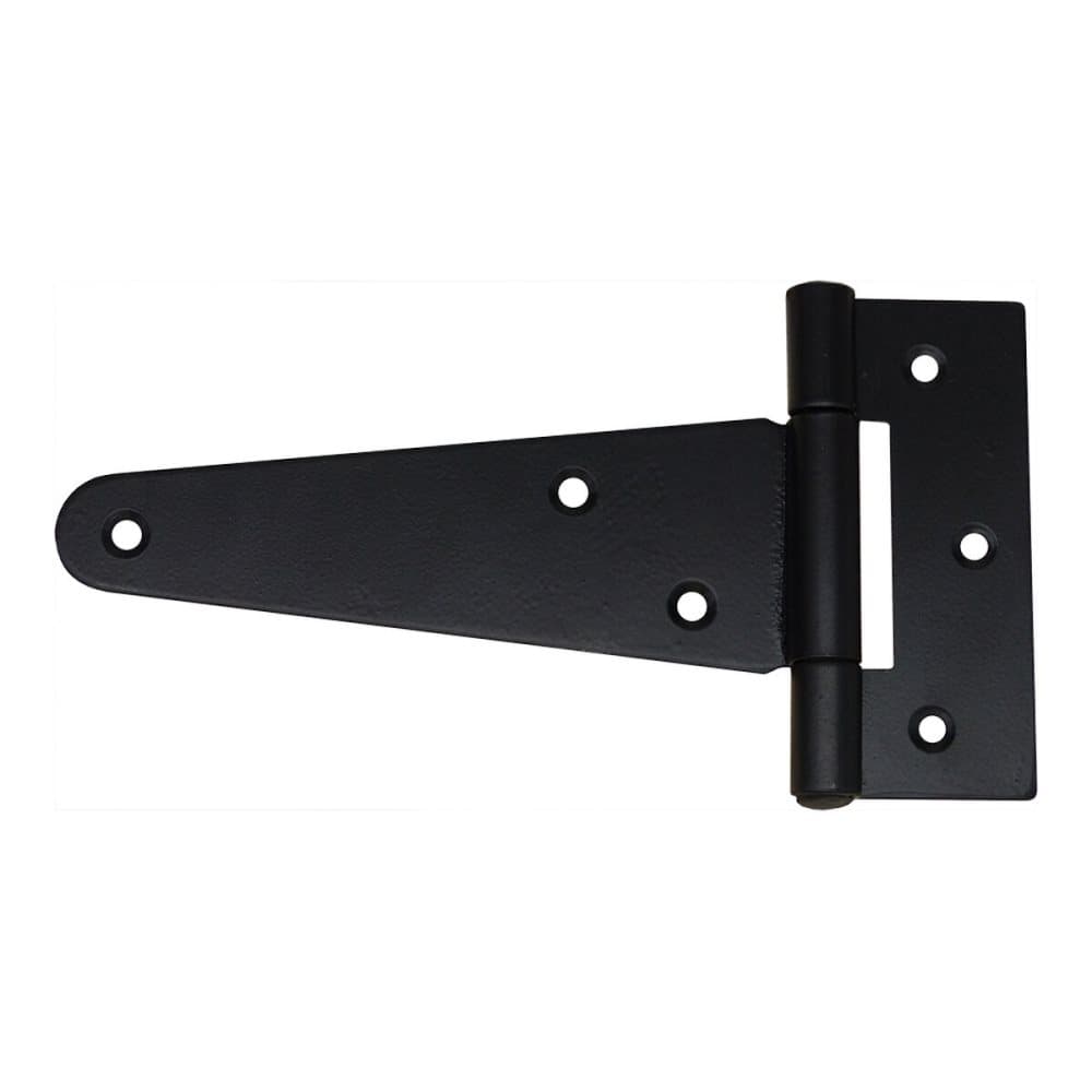 Gångjärn EDM Svart Järn T-formad (17,5 x 9 cm)