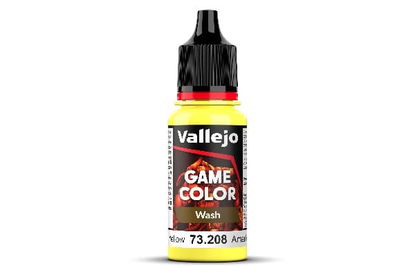 Vallejo Vallejo: 73.208 - Game Color - Wash - Yellow (18 ml)