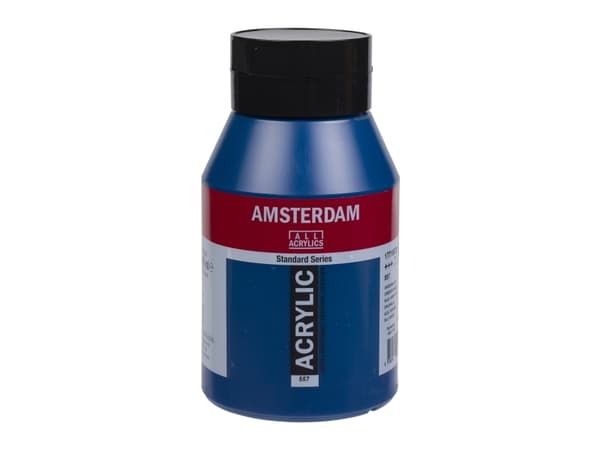 Amsterdam Standard Series Acrylic Jar Greenish Blue 557