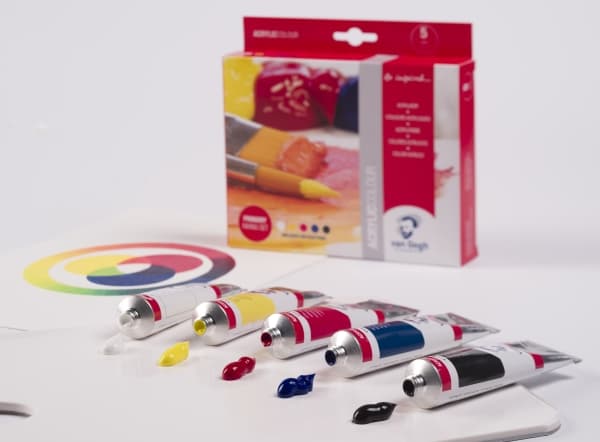 Van Gogh Acrylic colour primary mixing set | 5 x