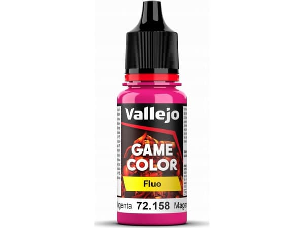 Vallejo Vallejo: 72.158 - Game Color - Fluo - Magenta (18 ml)