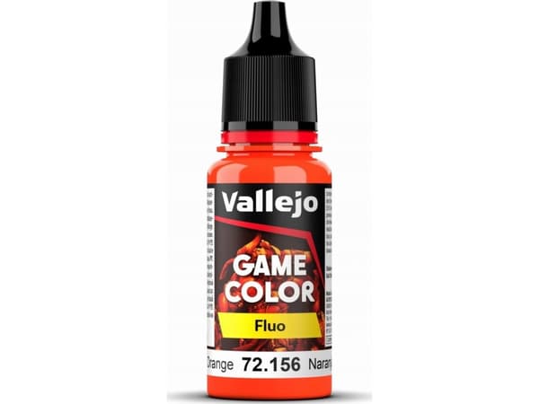 Vallejo Vallejo: 72.156 - Game Color - Fluo - Orange (18 ml)