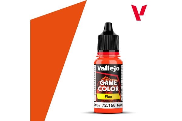 Vallejo Vallejo: 72.156 - Game Color - Fluo - Orange (18 ml)