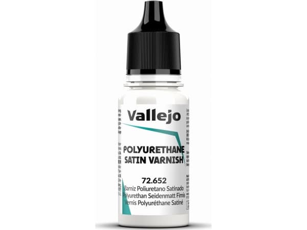 Polyurethane satin varnish 18ml