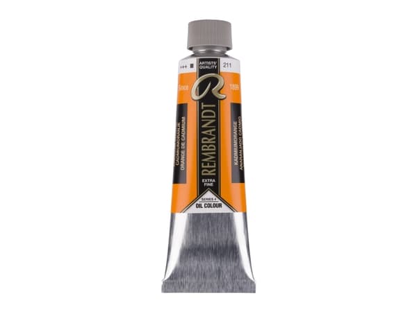 Rembrandt Oil Colour Tube Cadmium Orange 211