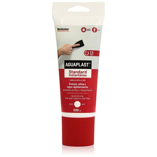 Tasoite Aguaplast Standard välitön 200 ml Valkoinen