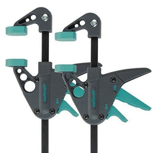 Yhden käden puristin Wolfcraft 40-110 mm