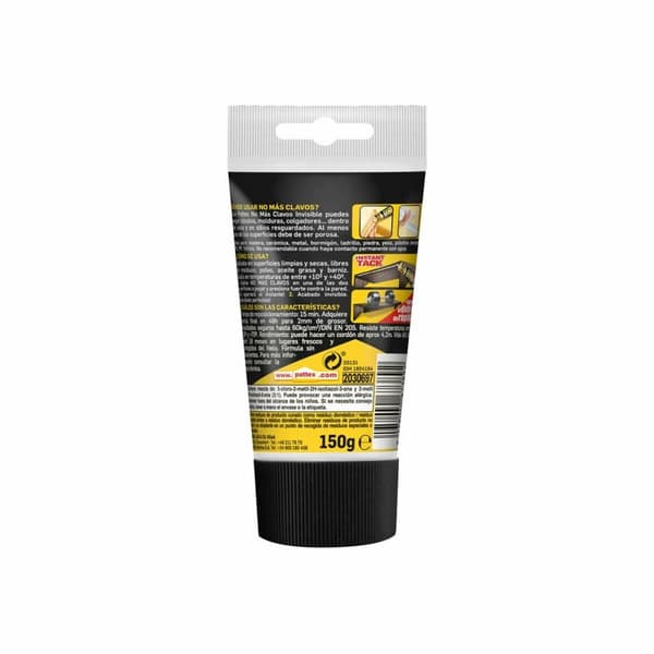 Trimliima Pattex 14010185 Valkoinen 150 g Massa
