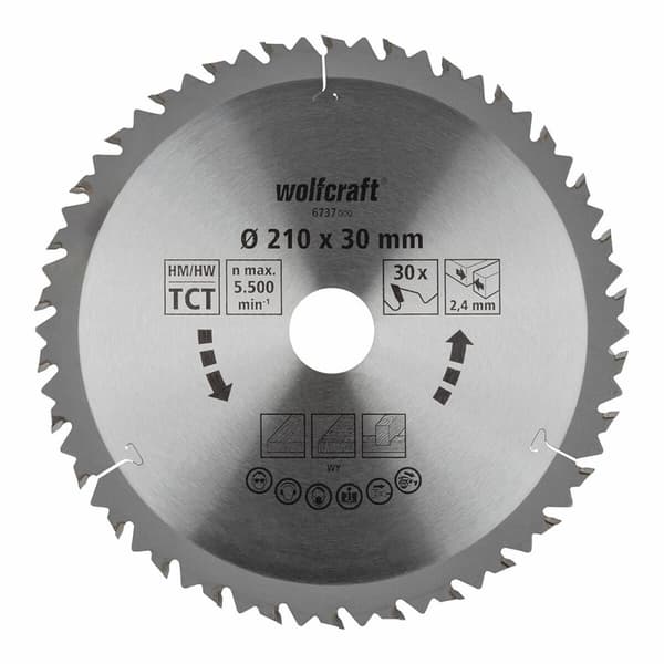 Leikkuulevy Wolfcraft 6737000
