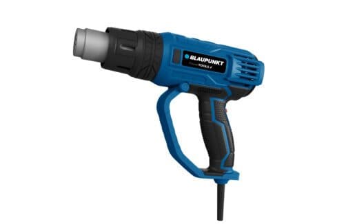 Blaupunkt HG2010, Varmluftspistol, Pistolhåndtak, Sort, Blå, 500 l/min, 600 °C, 300 l/min