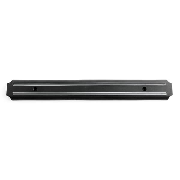Magnetisk kniv stativ Richardson Sheffield Artisan Sort Metal (38 x 5 x 1,5 cm) (Pack 6x)