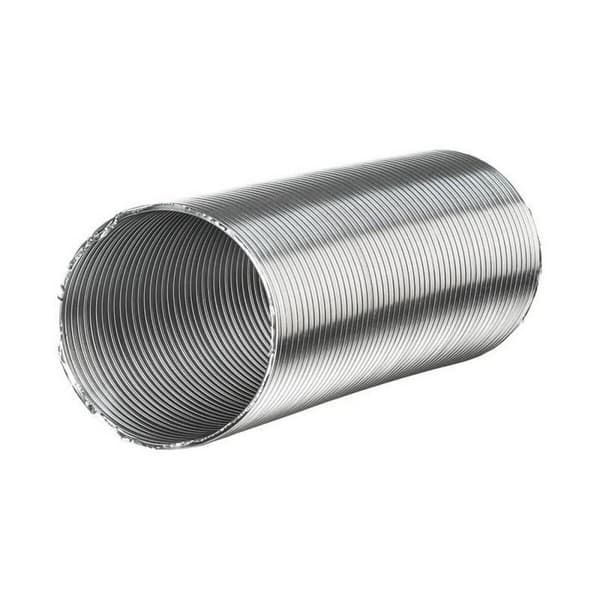 Rör Fepre Flex Silvrig Halvstyv 1,5 m Aluminium Ø 11 cm