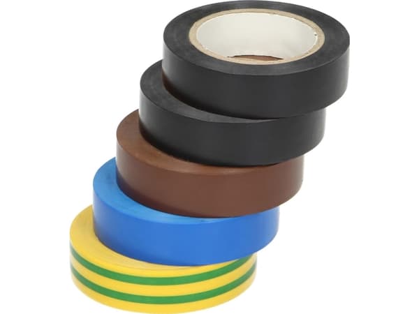 Orno Set of 5 tapes 15mm, 10m