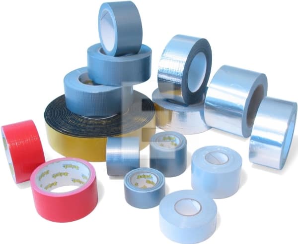 Thermaflex tekstiiliteippi harmaa 25m x 48mm (1201350)