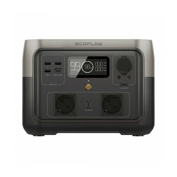 Bærbar solcellegenerator Ecoflow ZMR610-B-EU