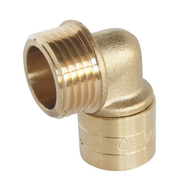 BRUGT Albue Ø 16 mm Gylden Kobber Stik (Refurbished A+)