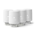 Miniatyrbild 1 av 2: Programmeringsbar termostat Tado Smart Radiator Thermostat - Quattro Vit (4 antal)