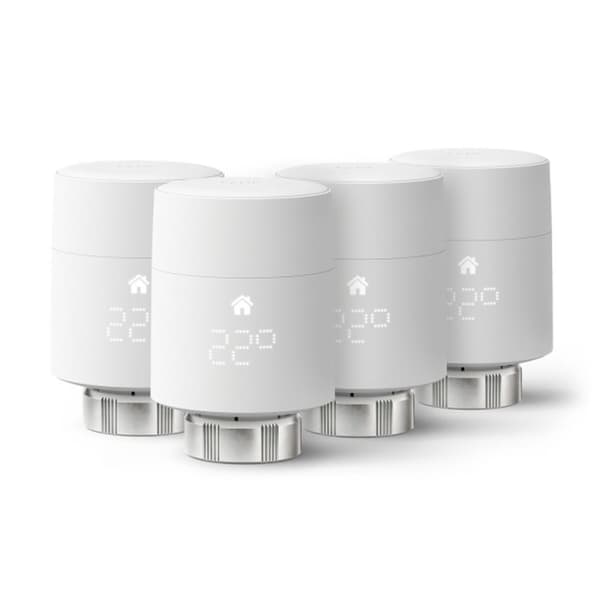 Programmeringsbar termostat Tado Smart Radiator Thermostat - Quattro Vit (4 antal)