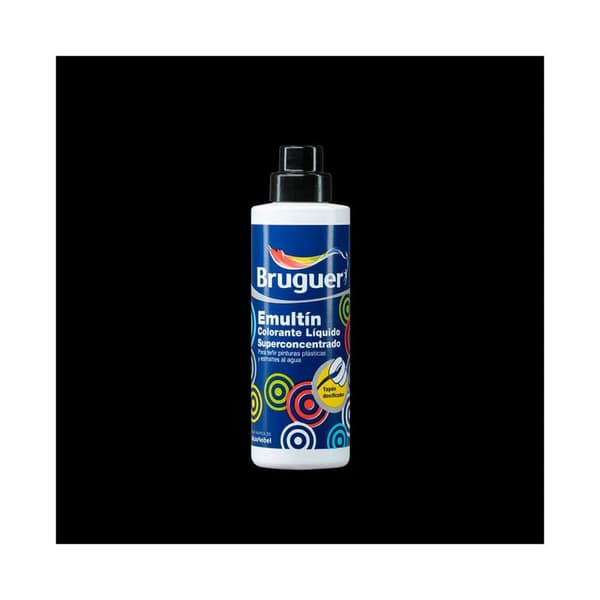 Voimakas nestemäinen väriaine Bruguer Emultin 5056640 Musta 50 ml