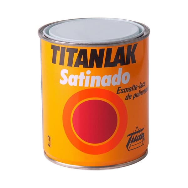 Syntetisk lakk Titanlux Titanlak 11140038 Lakk Hvit Satinfinish 375 ml