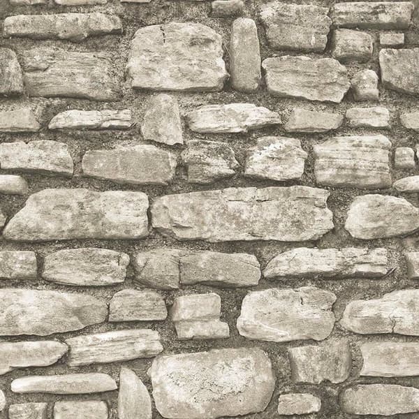 Malt papir Ich Wallpaper 2061-2 Beige 3D 0,53 x 10 m Stein