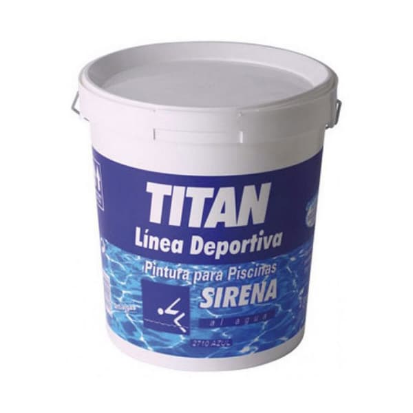 Akryylimaali Titan Sirena 183271004 Sininen Altaalla Matta 4 L
