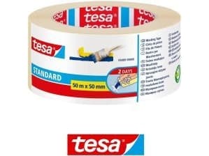 TESA Nastro i karta-lim 50 mm x 50 m, 50 m, Beige, Papyrus, 50 mm, 1 stk.