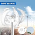 Miniatyrbillede 1 af 11: 400W DC 12V 5 blade lanterner vindmølle generator lodret akse