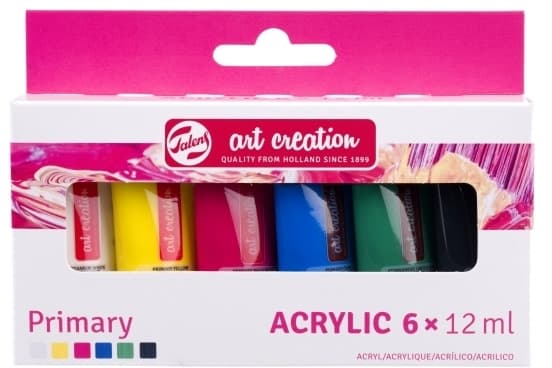 Talens Art Creation Acrylic colour set Primary | 6 x